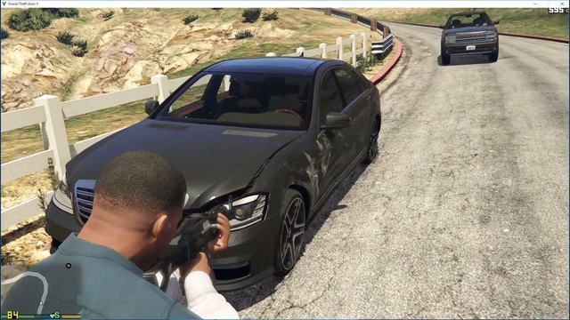 Grand Theft Auto V - Mercedes-Benz S65 AMG W221 смотреть онлайн
