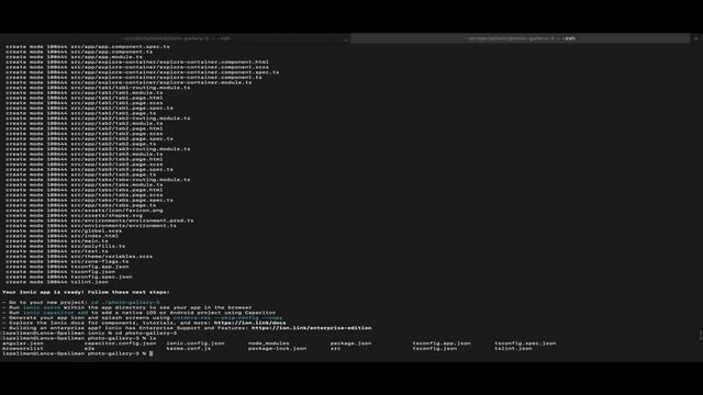 Ionic Framework Photo Gallery Tutorial Step Through - Part 1 смотреть онлайн