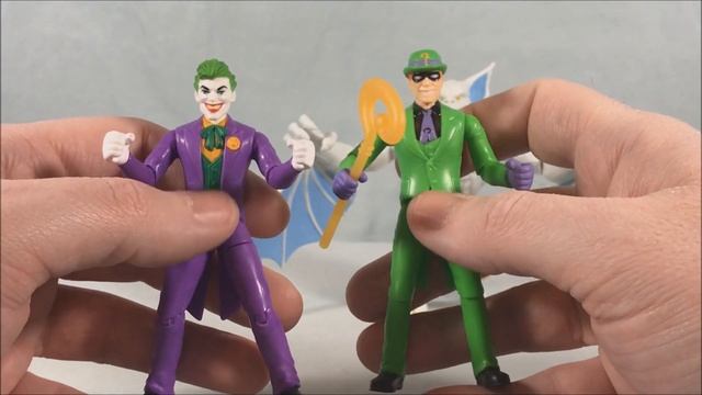 Spin Master 4 Inch Batman The Caped Crusader Man-Bat & The Riddler Review смотреть онлайн