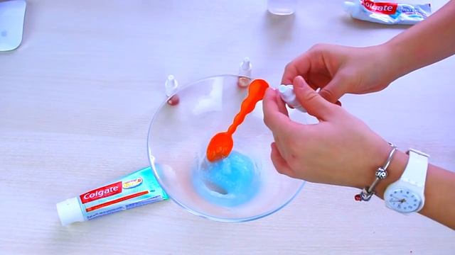 КАК СДЕЛАТЬ ЛИЗУНА DIY! ЛИЗУН ИЗ ЗУБНОЙ ПАСТЫ! КАК СЛАЙМ СВОИМИ РУКАМИ смотреть онлайн