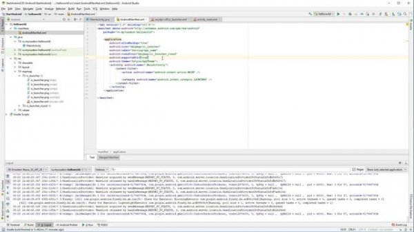 Файл AndroidManifest.xml | #7 - Создание приложений для Android