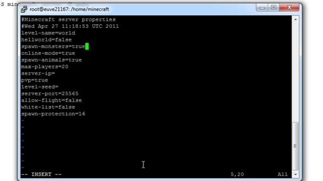 Minecraft Bukkit Server unter Linux - Tutorial - Teil 1 смотреть онлайн