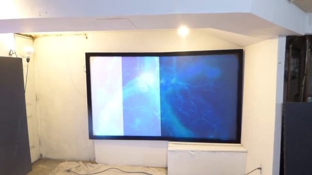WHY Black projection screens are better over white or grey when it come to gain and contrast! смотреть онлайн