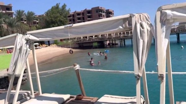 Пляж Дрим Бич в Хургаде. Отель Элисис/ELYSEES DREAM BEACH HOTEL 4*. Обзор от турагента Оксаны Шило.