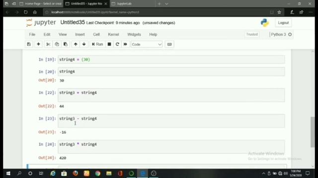 How to use Strings, Array & Mathematical Operations in Jupyter Notebook | Python Tutorial # 1 ! смотреть онлайн