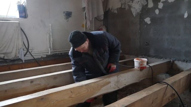 Работы по удалению плесени, налета, грибов с древесины !