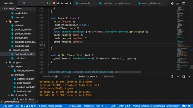 34/64-31fXLGAJm Learn Flutter And Dart To Create Android And IOS Apps смотреть онлайн