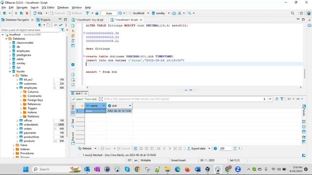SQL Datatypes ENUM, TI TINYINT, | SQL Training | Online Training | Learn SQL for Beginners | Day 02 смотреть онлайн