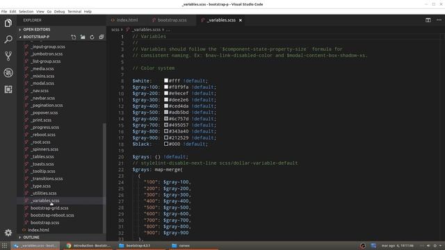Curso de SASS? de 0 a 100 [10.- Modificar bootstrap via sass] смотреть онлайн
