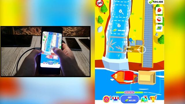 Funny Fish Idle - Gameplay Walkthrough Part 1 World 1-2 Catch Fish (iOS, Android Gameplay) смотреть онлайн