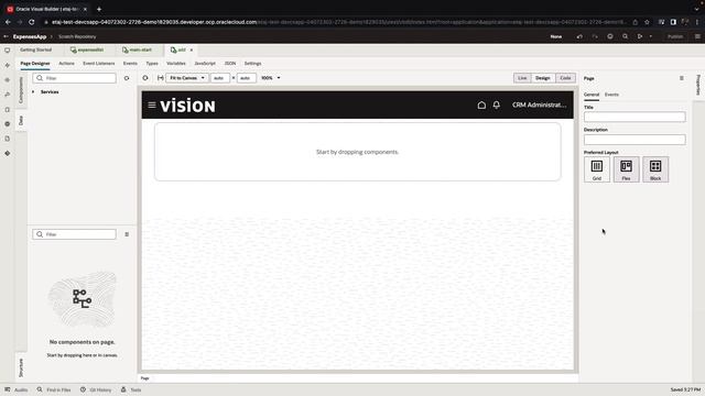 How to Use Patterns & Templates in Redwood Designs with Visual Builder to Create Responsive Apps смотреть онлайн