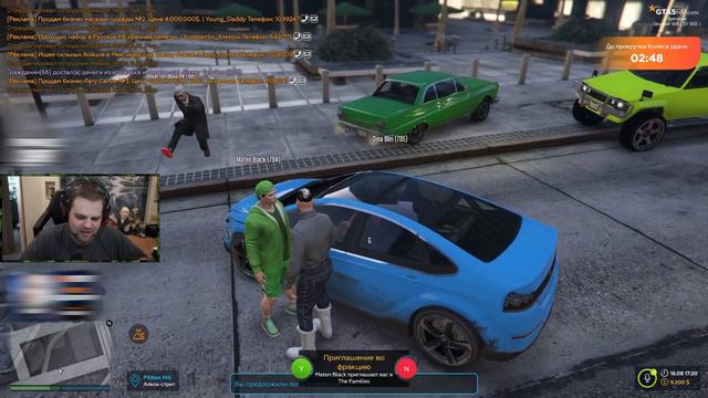 АГЕНТ АРИНЯН В ГТА 5 РП / серия #17 (gta 5 rp rainbow) смотреть онлайн