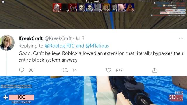 Kreekcraft MAD!! Roblox RoSearcher BACK!? (SearchBlox EXPOSED) смотреть онлайн