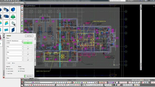 FABselector v2.0 for AutoCAD Fabrication CADmep смотреть онлайн