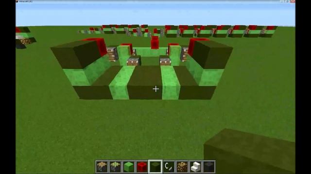 Механический поезд в Minecraft без модов!!!