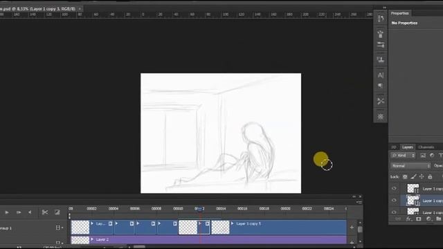 Filler Frames. Animation in Photoshop CS6 смотреть онлайн
