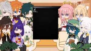 Genshin Impact React To Traveler [Lumine mc] (2/?) ✧ credits on description ✧ kreyyluuv