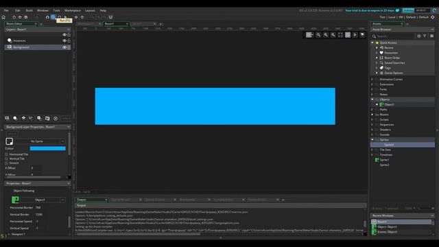 Как создать игру за 5 минут? Платформер в гейм мейкере смотреть онлайн