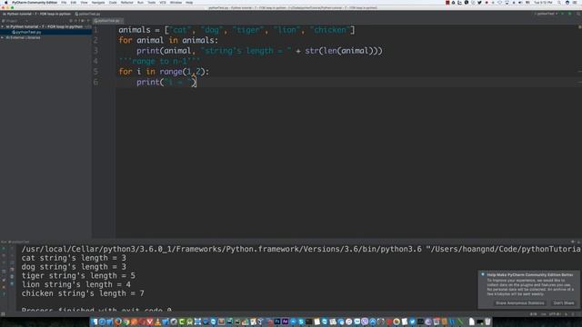 7 for loop in python смотреть онлайн