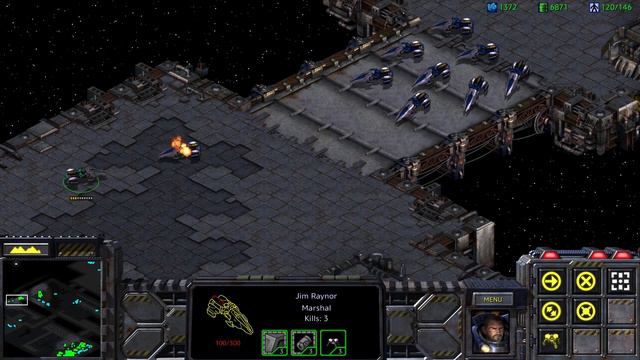 StarCraft: Remastered - Jim Raynor VS Vultures смотреть онлайн