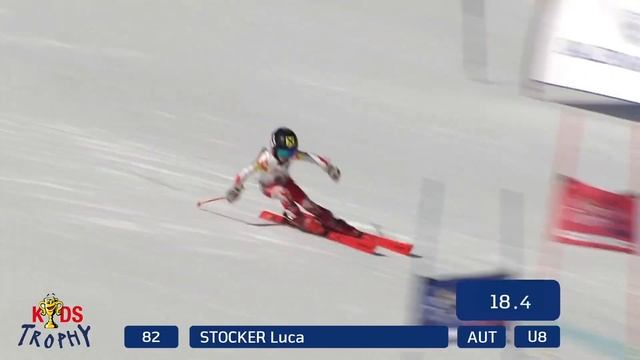 LUCA 's WINNING RUN - U8 - Giant Slalom Int. Kids Trophy Zauchensee смотреть онлайн