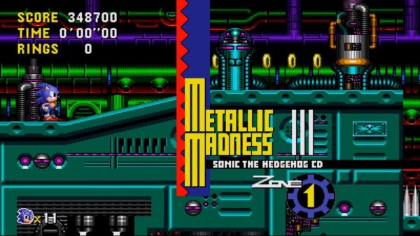 Прохождение Sonic CD [Metallic Madness]
