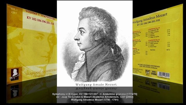 W.A. Mozart - Symphony [No.51] in D major K.196 (Akademie Amsterdam, Jaap Ter Linden) 2002 смотреть онлайн