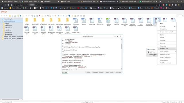 Videoguide - How to Solve Wordpress Database wp-config Issue - error estabilish database connection смотреть онлайн