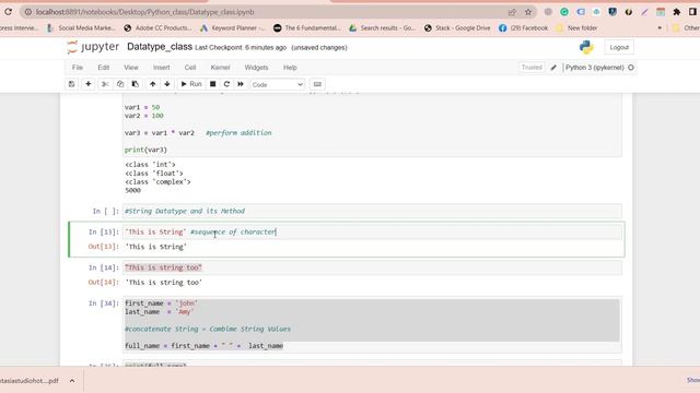 Datatypes & Operator in Python | Python for Beginners смотреть онлайн