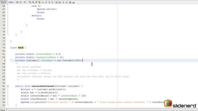 31 Java Example Program Bank Part 7 | смотреть онлайн