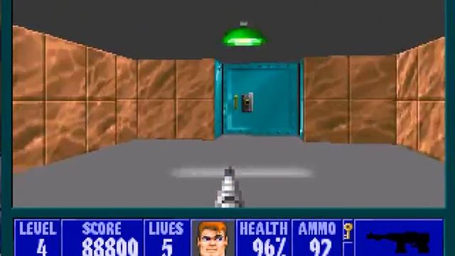 Wolfenstein 3D 6 эпизод 4 серия