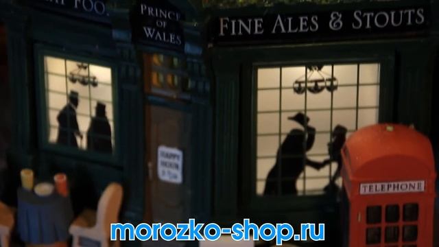 Фасад "Английская улочка", свет, 29.5х27х10 см, батарейки, 75197-lemax смотреть онлайн