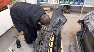 Lada Granta FL  Установка и подключение ПТФ (противотуманных фар) своими руками.