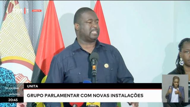 UNITA - Grupo parlamentar com novas instalações смотреть онлайн