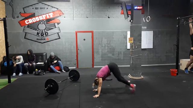 MyWOD online GAMES 1 задание. Исаева Алёна Александровна, г.Краснодар Crossfit KRD смотреть онлайн