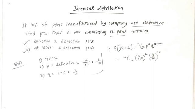 Binomial distribution probability (solve with easy steps) смотреть онлайн