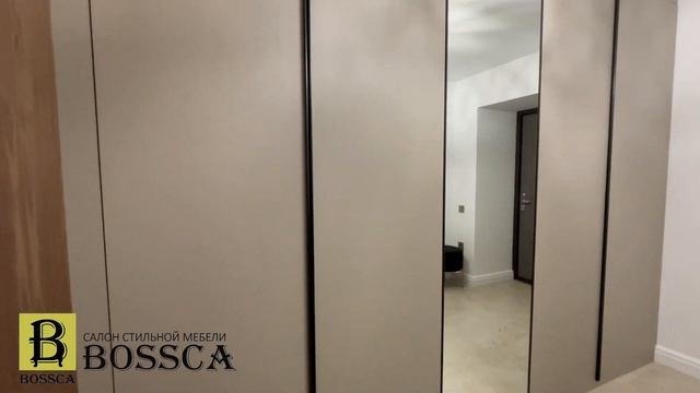 Шкаф в прихожую, салон стильной мебели Bossca смотреть онлайн