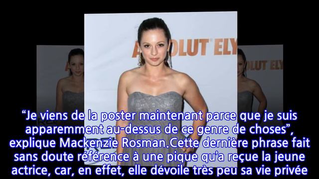 Mackenzie Rosman (Sept à la maison) : à 31 ans, l'inoubliable Rosie Camden présente... смотреть онлайн