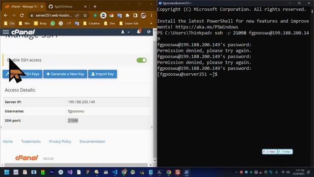 Deploy Project to cPanel with SSH смотреть онлайн