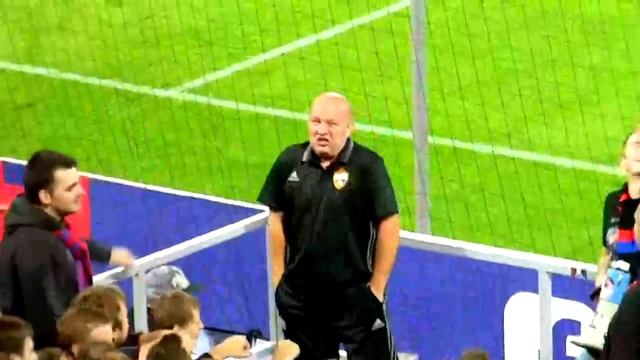 Первый матч на Арене ЦСКА   фанатская трибуна