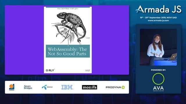 Fast future with WebAssembly by Milica Mihajlija | Armada JS 2019 смотреть онлайн
