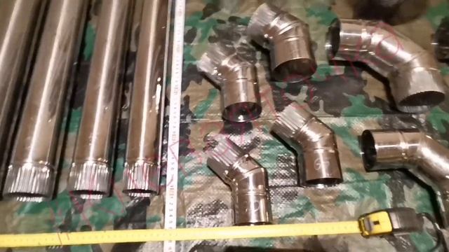Труба из нержавейки для печи 60, 65, 70, 80 мм смотреть онлайн