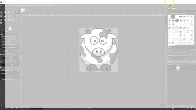 REDUCE TRANSPARENCY IN GIMP смотреть онлайн