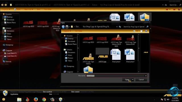 MUST SEE ASUS ROG WINDOWS 7 THEME смотреть онлайн