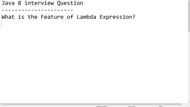 Feature of Lambda Expression/Java 8 Interview Question and Answer/Functional Interface смотреть онлайн