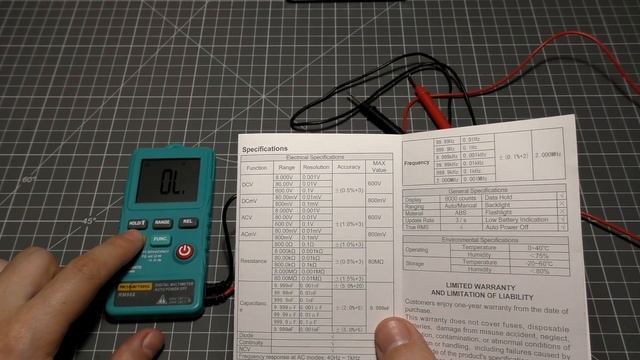 The Best Compact Multimeter RM088. Лучший компактный мультиметр.
