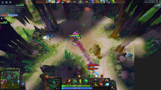 Читер разносит рейтинг Dota 2 Melonity Umbrella