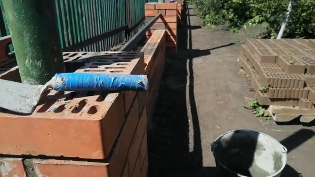 Как сделать столбы из кирпича смотреть онлайн