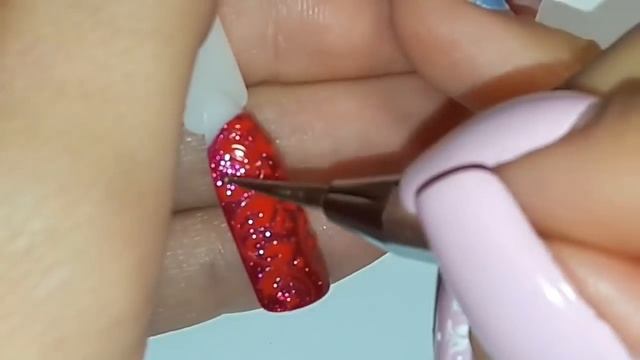 Дизайн ногтей на День Святого Валентина❤ простые сердечки в копилку мастера?? смотреть онлайн