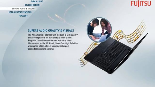 LIFEBOOK AH552 смотреть онлайн